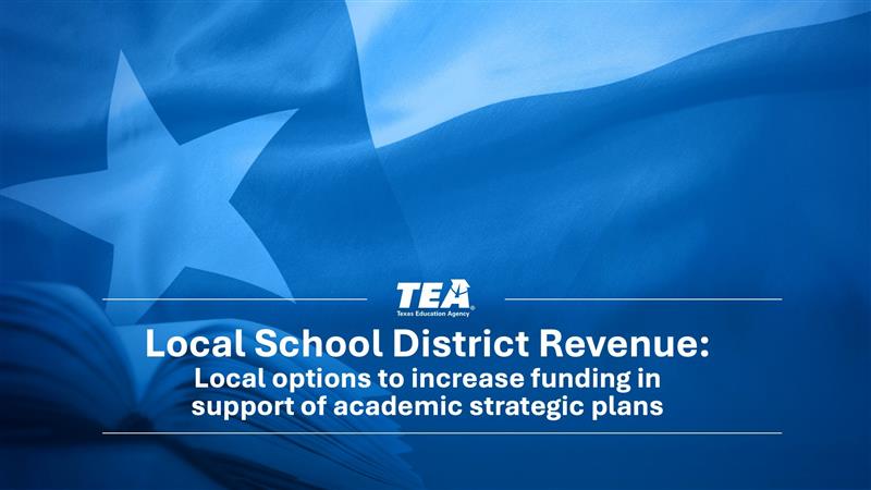 Local School District Revenue: Options