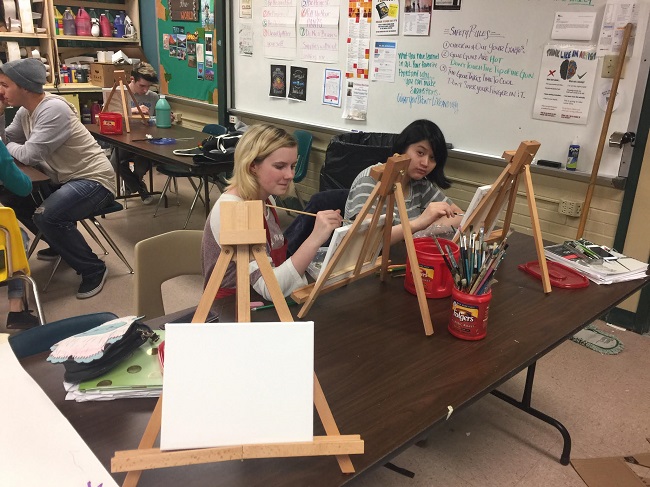 East Chambers ISD Art Class