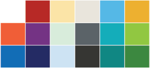 TEA Color Palette Squares