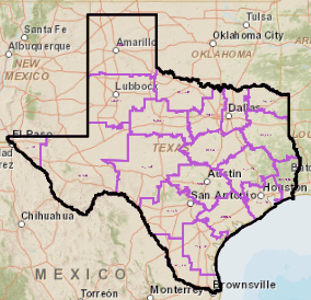 Texas County Locator Map School District Locator | Texas Education Agency