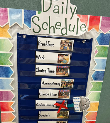Special Ed - Visual Schedule