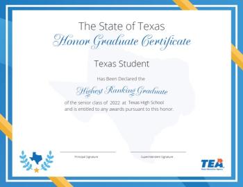 Image of Highest Ranking Graduate Certificate